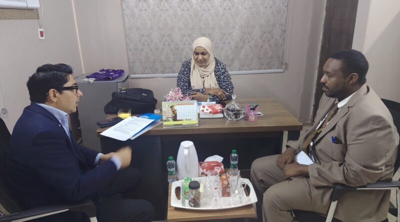 الأمين العام للمجلس الأعلى للبيئة تلتقي مدير اليونسكو بالسودان لبحث التعاون في التعليم والتنوع البيولوجي والتغير المناخي